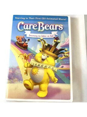 Care Bears Kids DVD Journey to Joke-a-Lot Animated Movie Full Screen Version